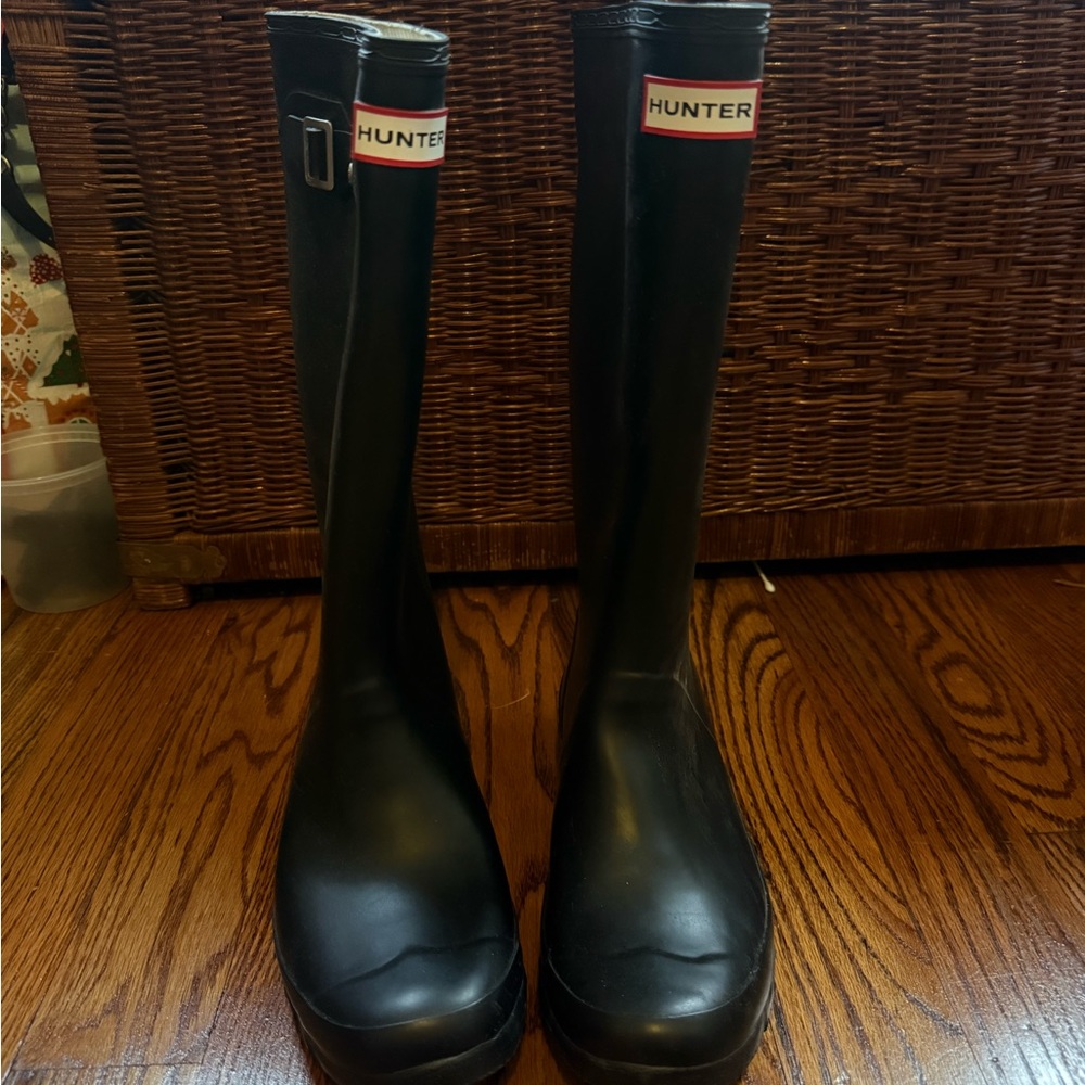 Hunter Classic Black Waterproof Boots